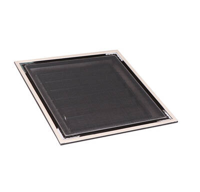 18x18 Aluminyum Menfez Banyo Wc Havalandırma Antrasit Gri Winlüx