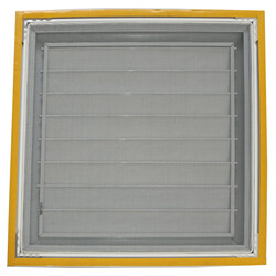 18x18 Aluminyum Menfez Banyo Wc Havalandırma Beyaz Winlüx - 5