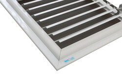 25x25 Aluminyum Menfez Banyo Wc Havalandırma Beyaz Winlüx - 4