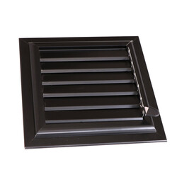 51x51 Aluminyum Menfez Banyo Wc Havalandırma Mat Siyah Winlüx - 4