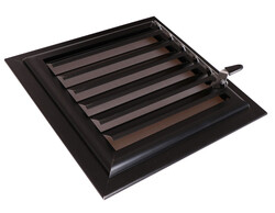 25x36 Aluminyum Menfez Banyo Wc Havalandırma Mat Siyah Winlüx - 5