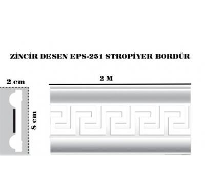 Zincir Desen EPS-251 Stropiyer Bordür 190 Metre Karsis